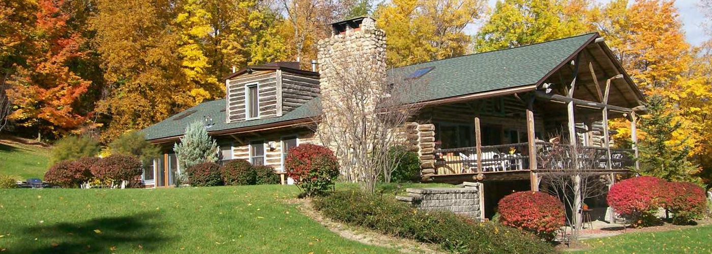 chalet of canandaigua in the fall