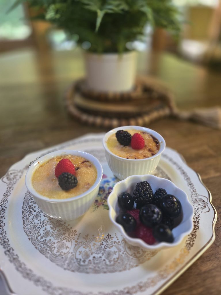 Crème brulee oatmeal