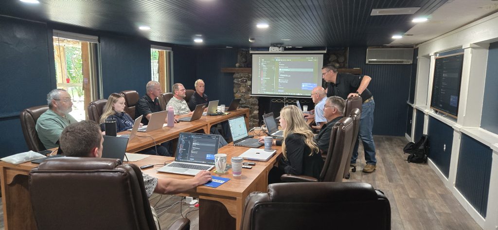 Meeting in The Boardroom